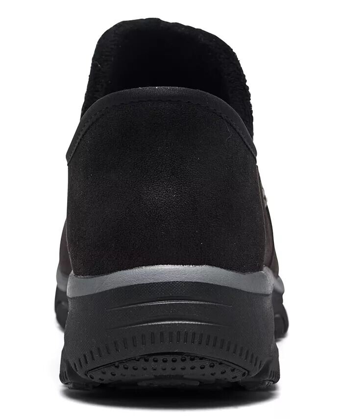 Женские свободные удобные ботинки-ботильоны Slip-In Modern Hour от Finish Line Skechers, черный — фото 4