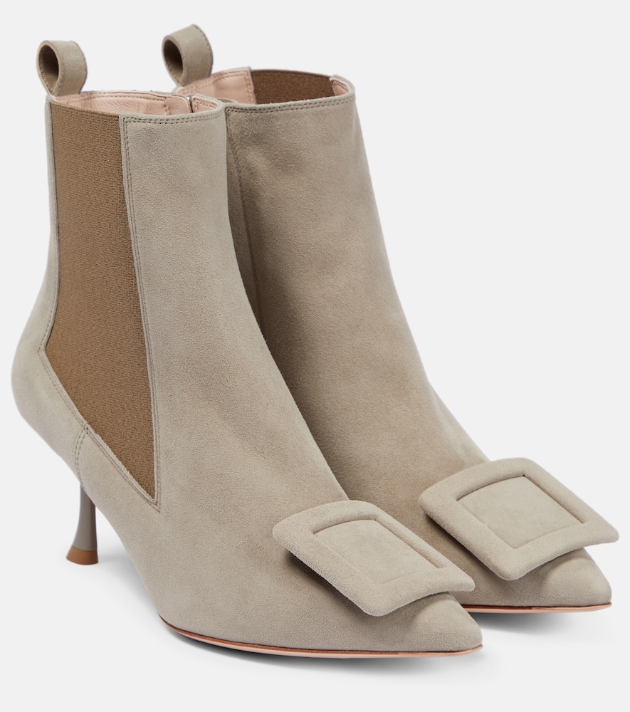 Ботильоны Viv' in The City из замши Roger Vivier
