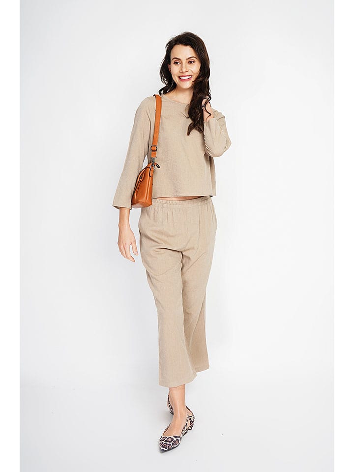 

Тканевые брюки William de Faye, бежевый