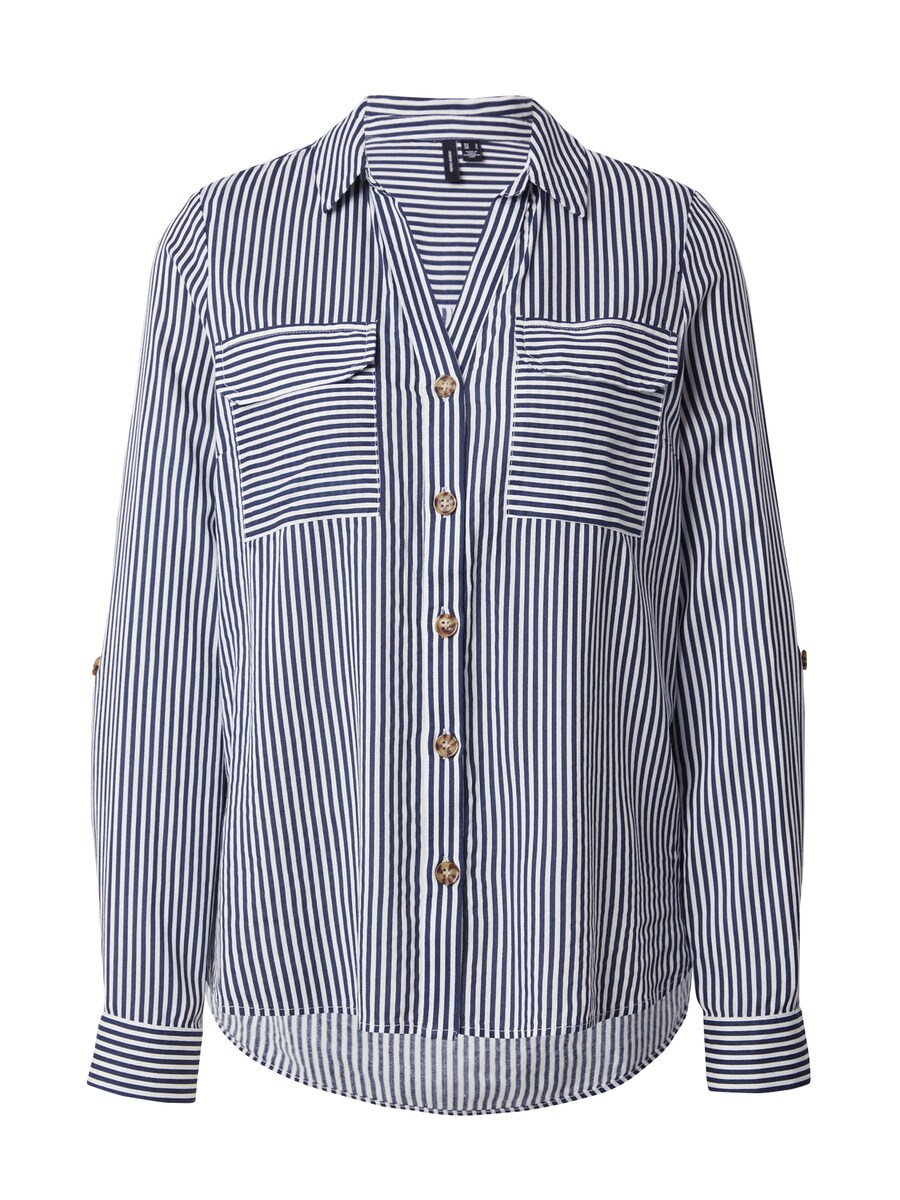 

Блузка VERO MODA VMBUMPY, темно-синий