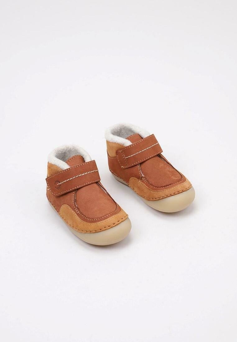 

Первая обувь для ходьбы SOKLIMB Kickers, коричневый