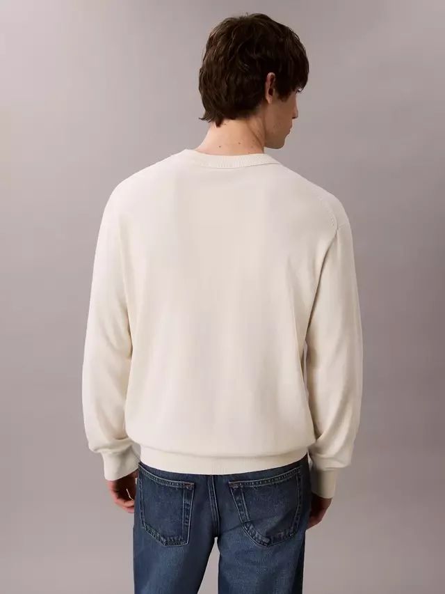 Хлопковая толстовка, тофу Calvin Klein — фото 4