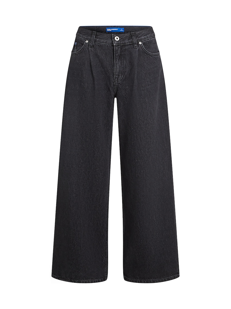 

Джинсы с широкими штанинами KARL LAGERFELD JEANS, черный