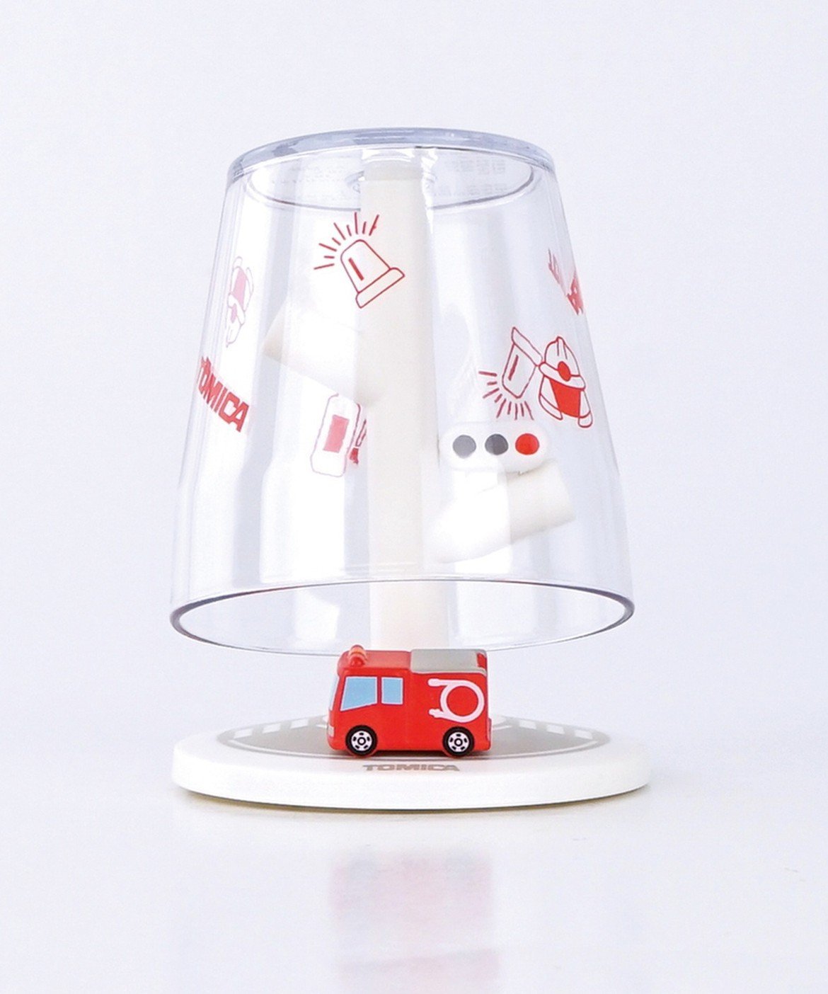 Мини-чашка для полоскания горла и подставка BACKYARD FAMILY, Fire Engine/Tomica