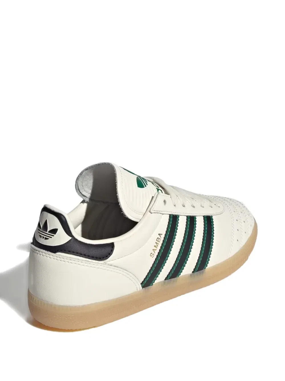 Кеды Samba JP в полоску Adidas Kids, белый — фото 3