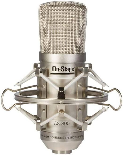 

Конденсаторный микрофон On-Stage AS800 FET Condenser Microphone.