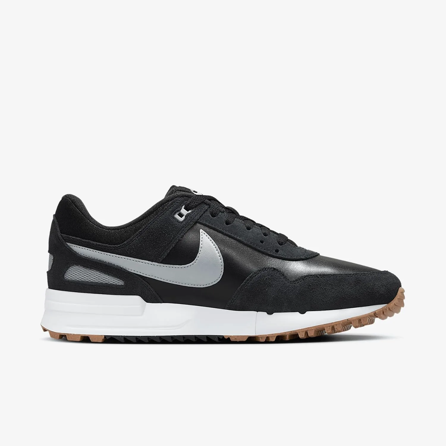 Кроссовки Nike AIR Pegasus 89 G унисекс с шнуровкой, черный/белый/коричневый/серый — фото 3