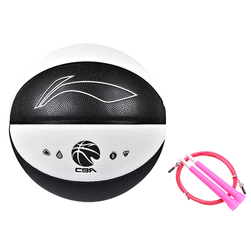 

LINING CBA Collection PU баскетбольный мяч black white размер 6 тренировочный women's