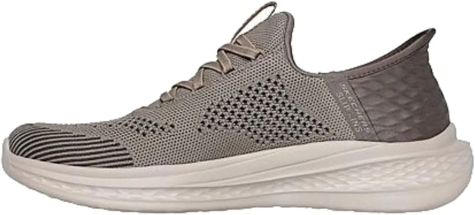 Мужские лоферы Skechers Slade Quinto Hands Free Slip-in, бежевый — фото 2