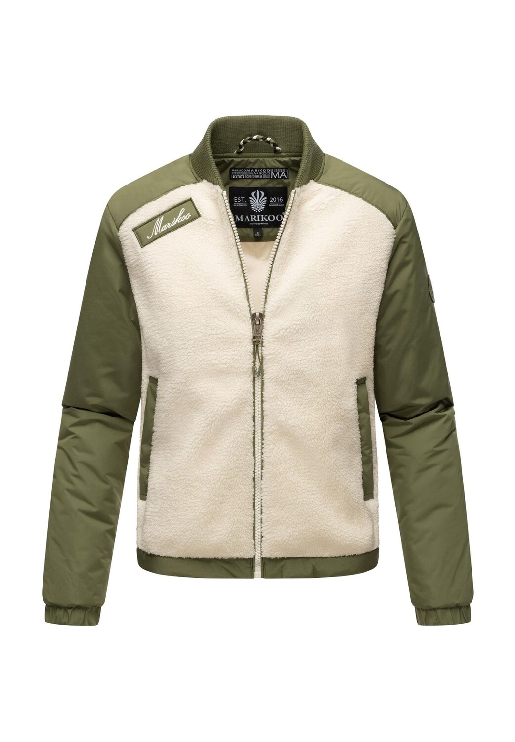 

Студенческая куртка Sayoo MARIKOO, цвет Offwhite Dusty Olive