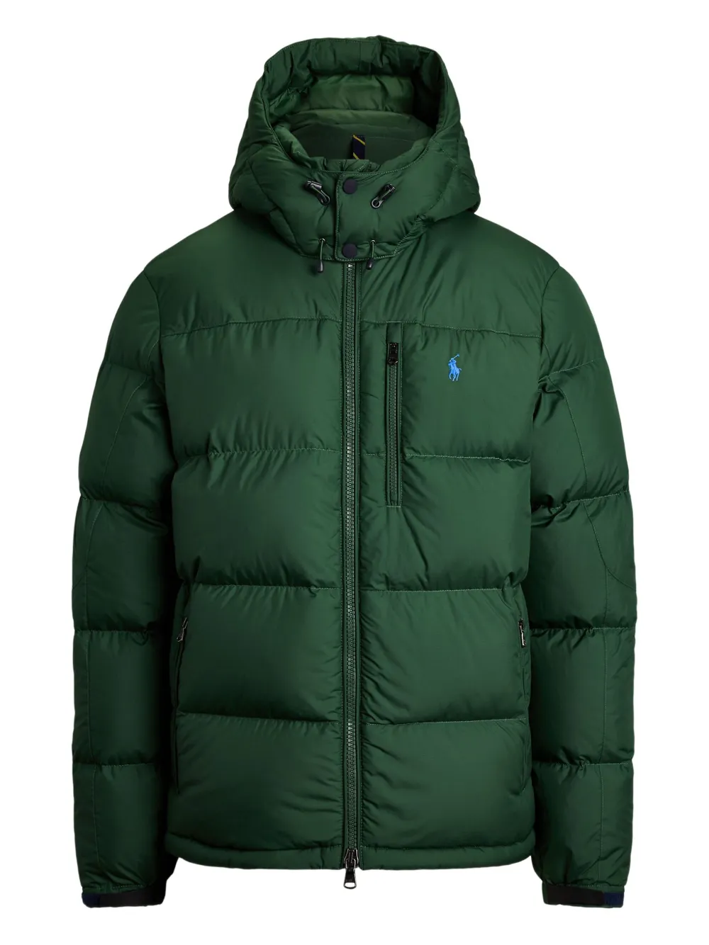 

Пуховик с капюшоном POLO RALPH LAUREN, зеленый