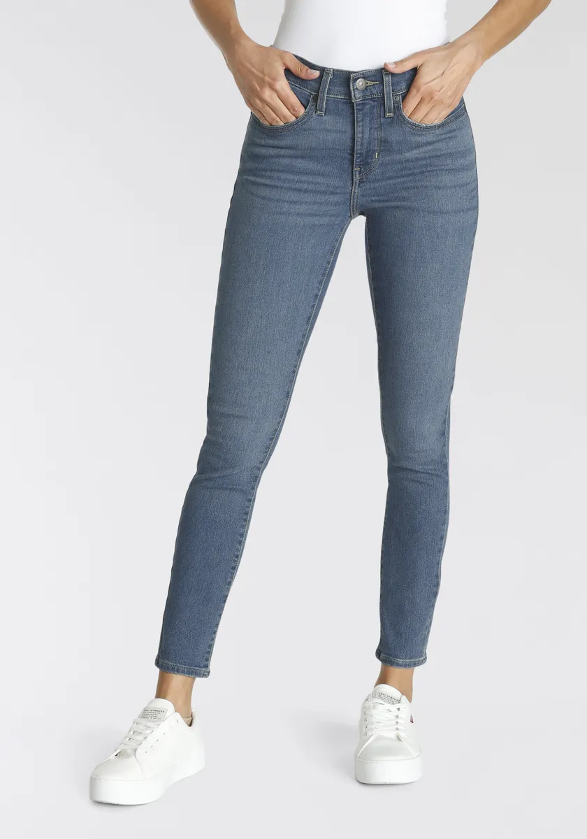 

Джинсы Levi's узкого кроя "311 Shaping Skinny", модель с 5 карманами, цвет Everyone'S A Winner