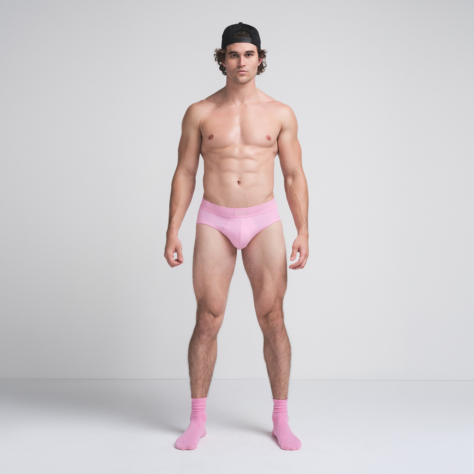 

Мужские трусы, 3 шт. в упаковке SKIMS, цвет bubble gum umber multi
