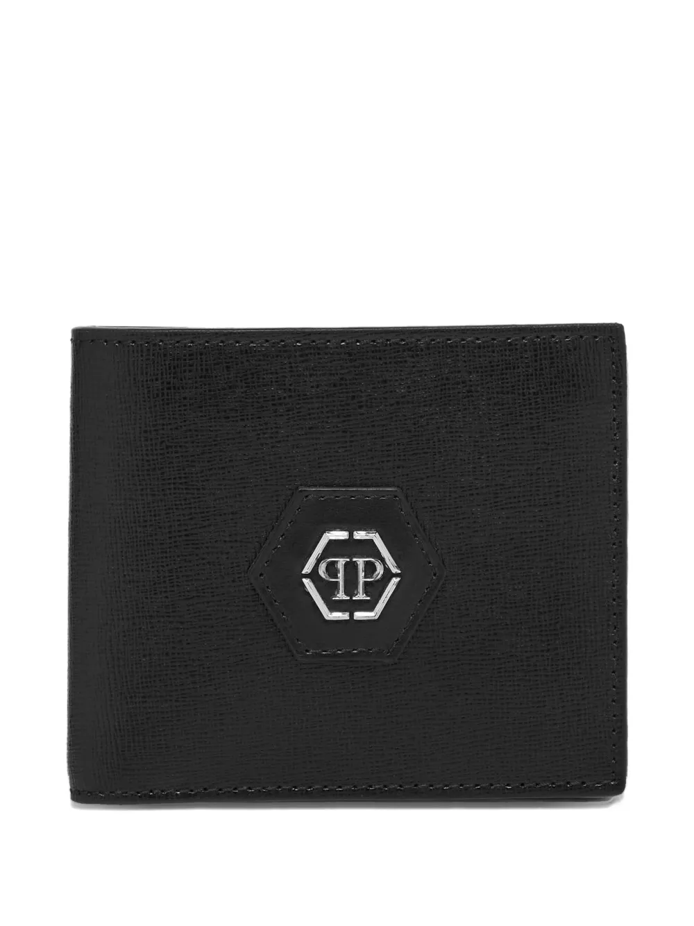 

Кошелек с логотипом Philipp Plein, черный
