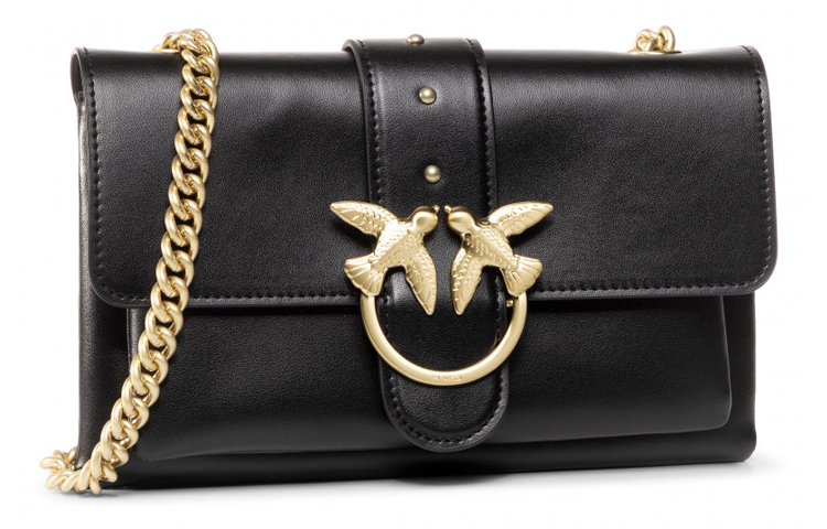 

Мягкая сумка-почтальон из коровьей кожи, через плечо, кроссбоди Regular Women's PINKO, basic set (bag+dust bag)