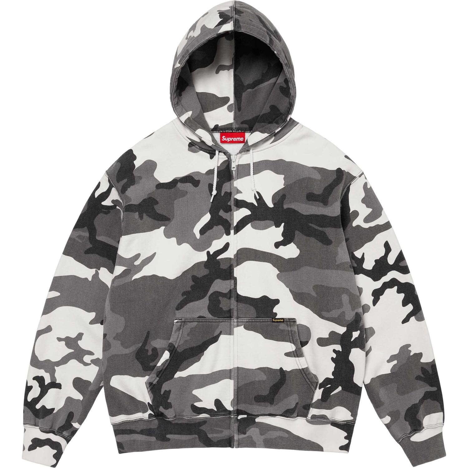 

Ворк Зип Ап Худи Supreme, Камуфляж/Снежный Камуфляж