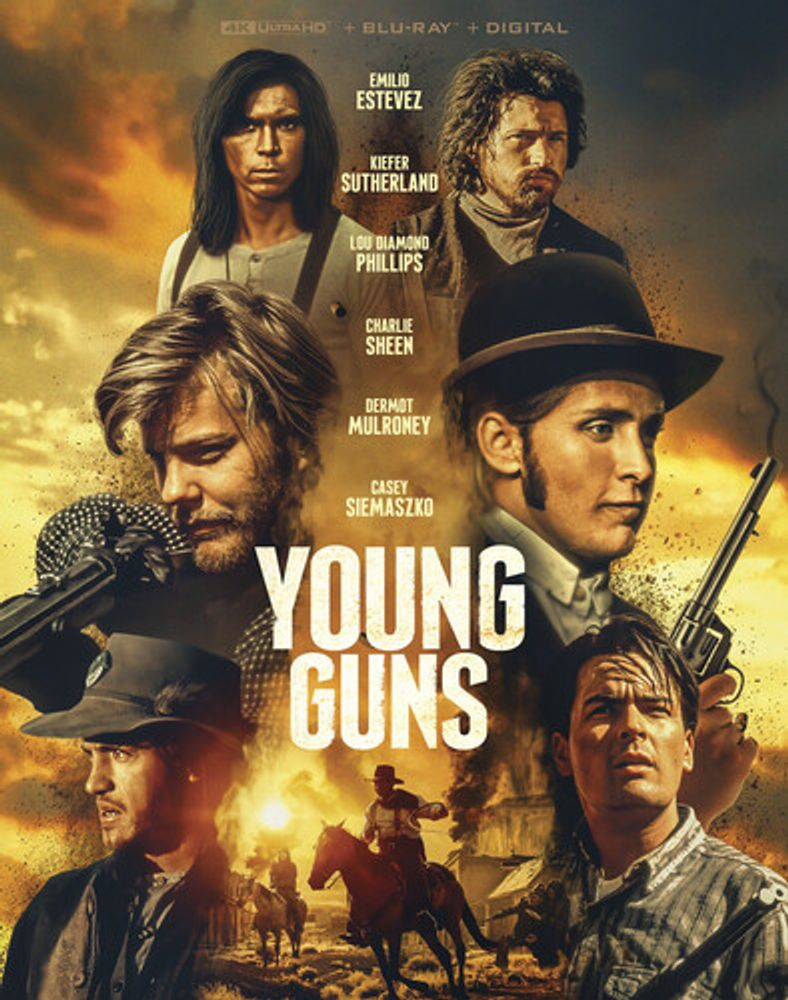 

Диск 4K UHD Young Guns [1988]