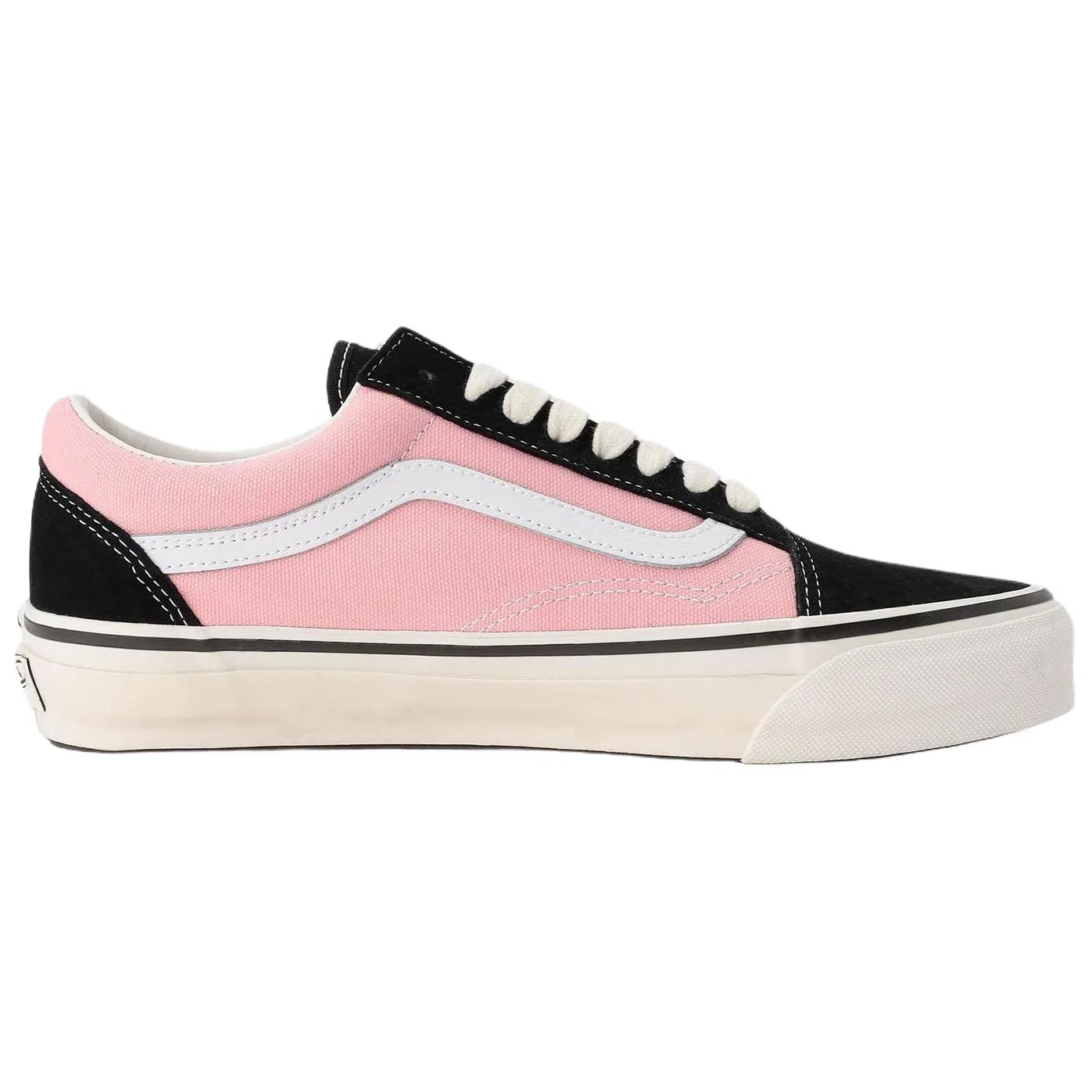 Скейтбординг кеды Old Skool Vans Pink/Black — фото 3