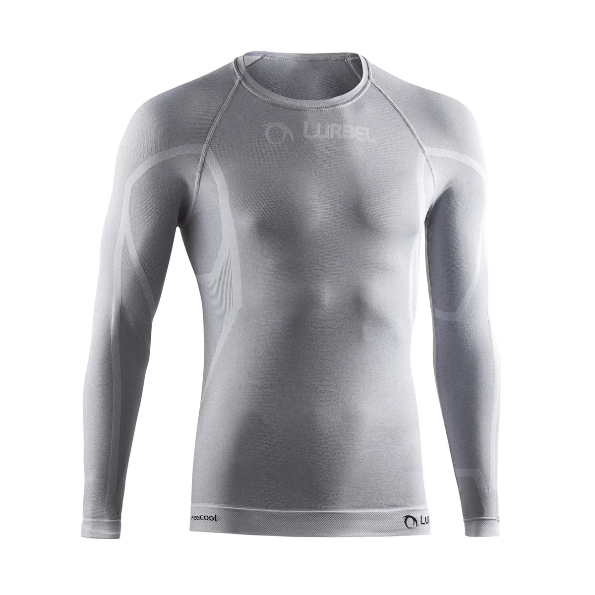 

Футболка унисекс Oxigeno с длинными рукавами Lurbel Underwear, серый