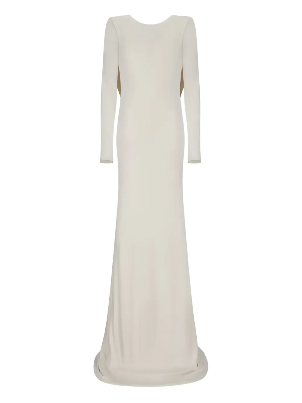 

Макси-платье Roisin с драпировкой (воротником-качелью) The New Arrivals Ilkyaz Ozel, белый