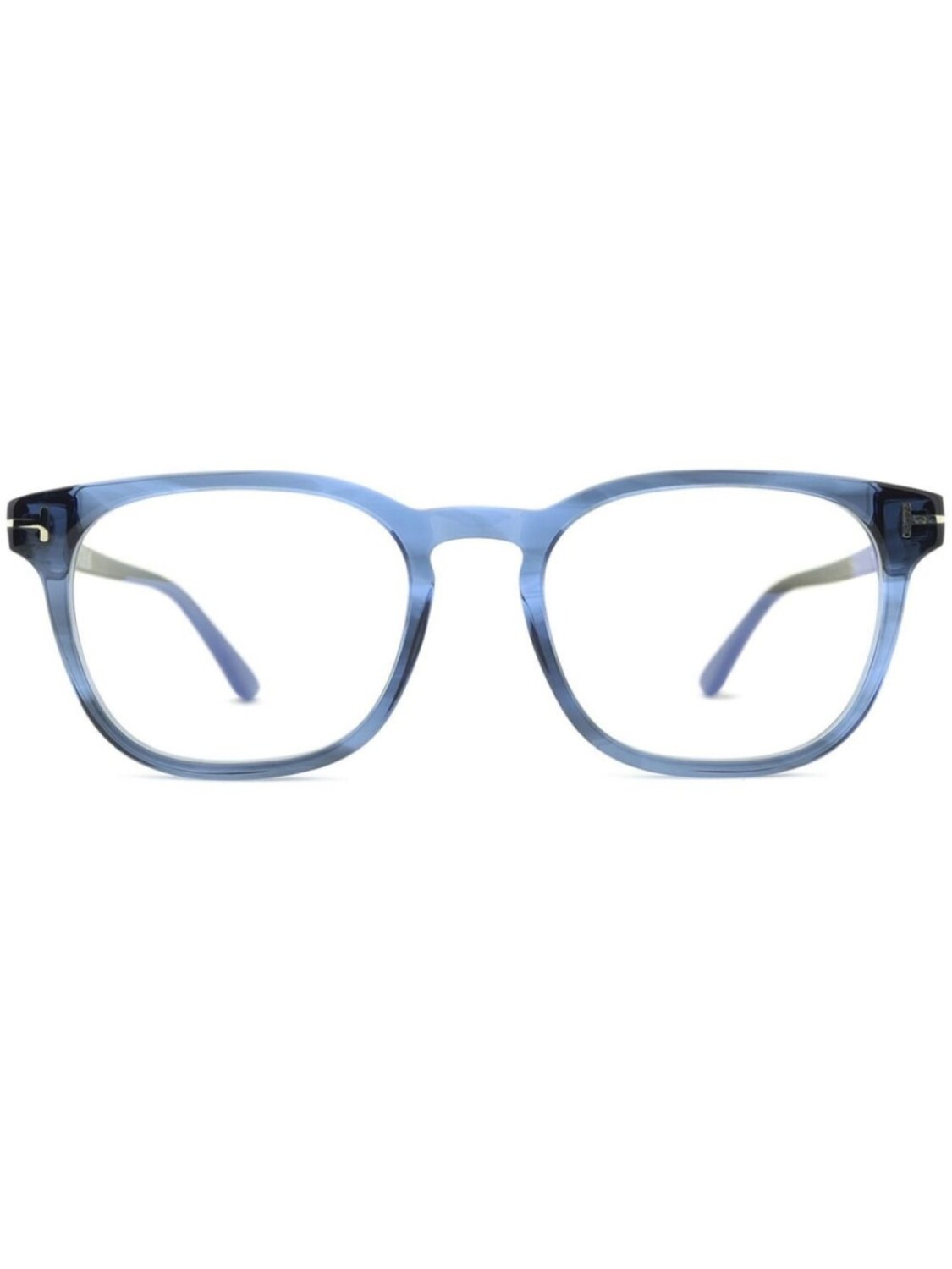 

Очки в круглой оправе TOM FORD Eyewear, синий