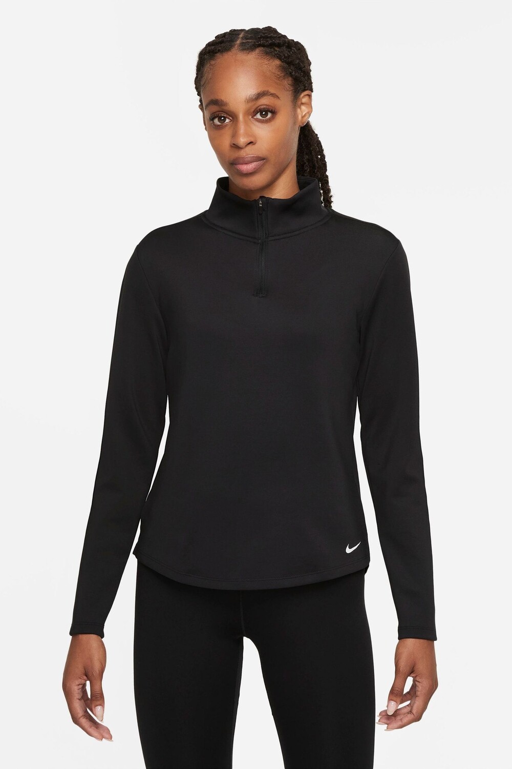 

Therma-Fit One Длинный рукав на молнии 1/2 Nike, черный