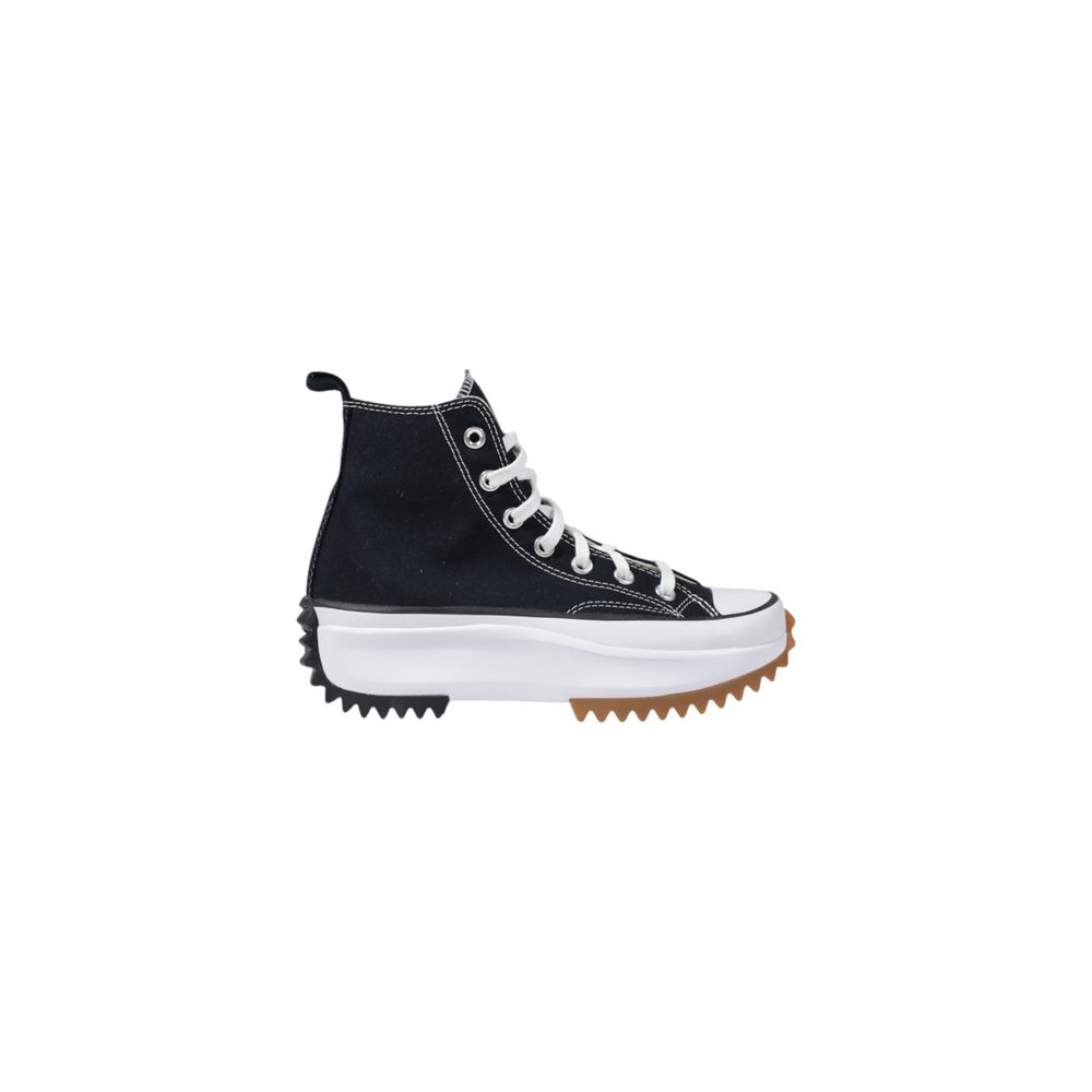 

Кроссовки из черно-белой ткани Converse