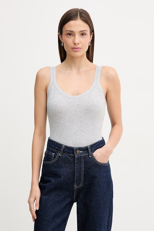 

Боди United Colors of Benetton, серый