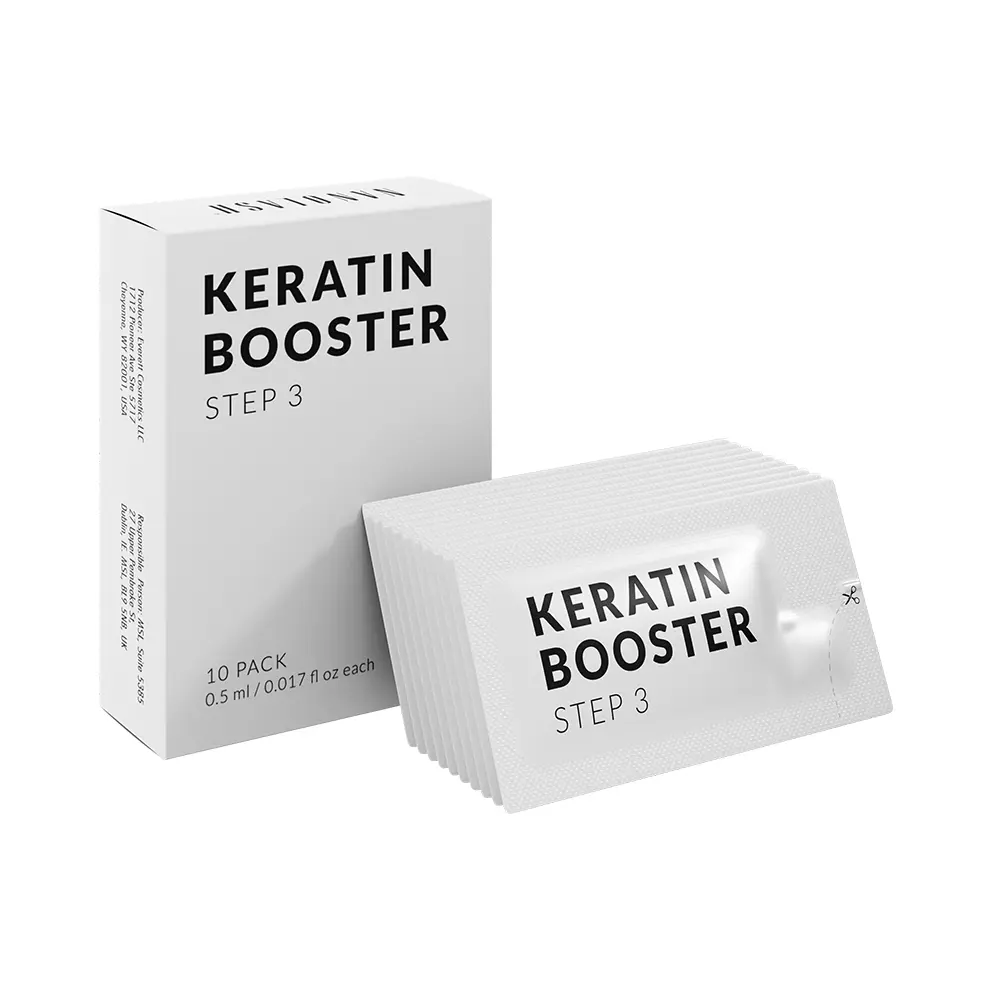 

Кондиционер для волос Keratin booster step 3 acondicionador con queratina Nanolash, 10 шт.