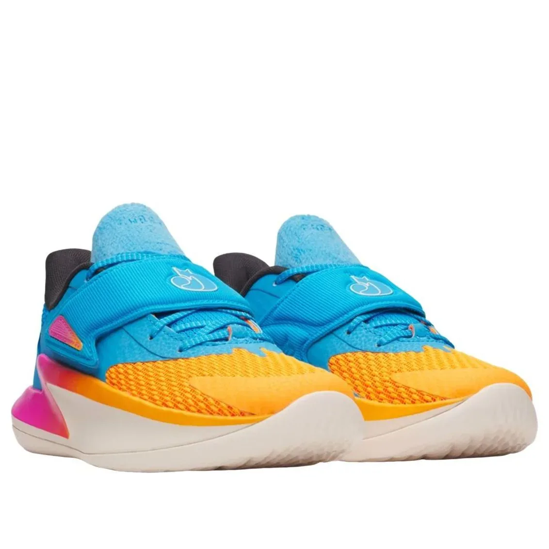 Кроссовки (GS) Under Armour Curry Fox 2 'Hooptopia', синий — фото 2
