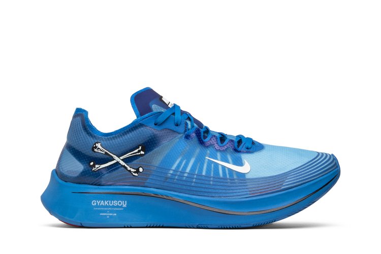 

Кроссовки Nike Gyakusou x Zoom Fly SP 'Blue Nebula', синий