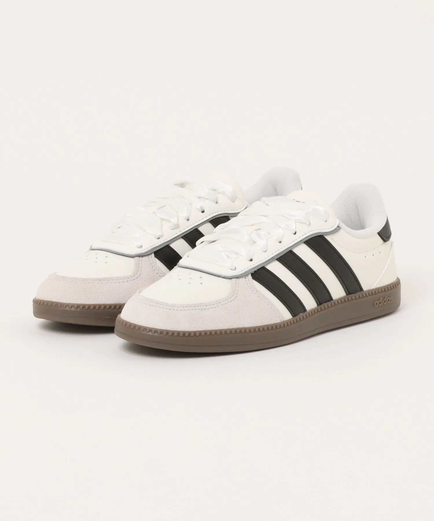 Мужские кроссовки из искусственной кожи adidas BREAKNET SLEEK W белые