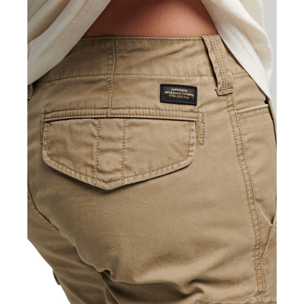 Шорты карго Superdry Vintage Core, синий — фото 4