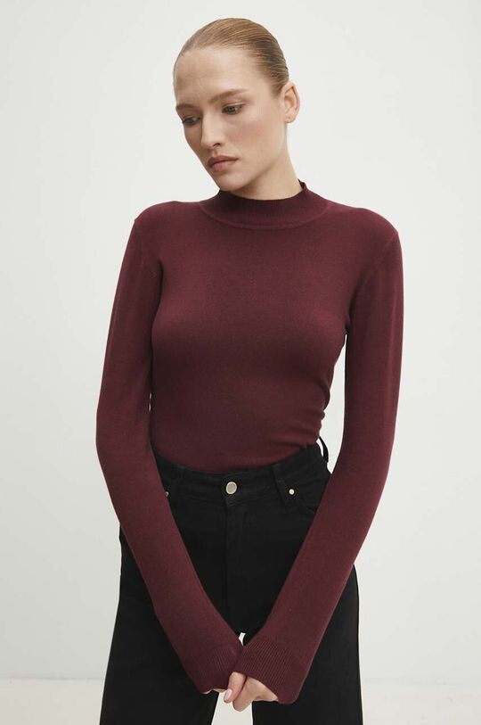 

Кашемировый свитер Answear Lab, бордовый
