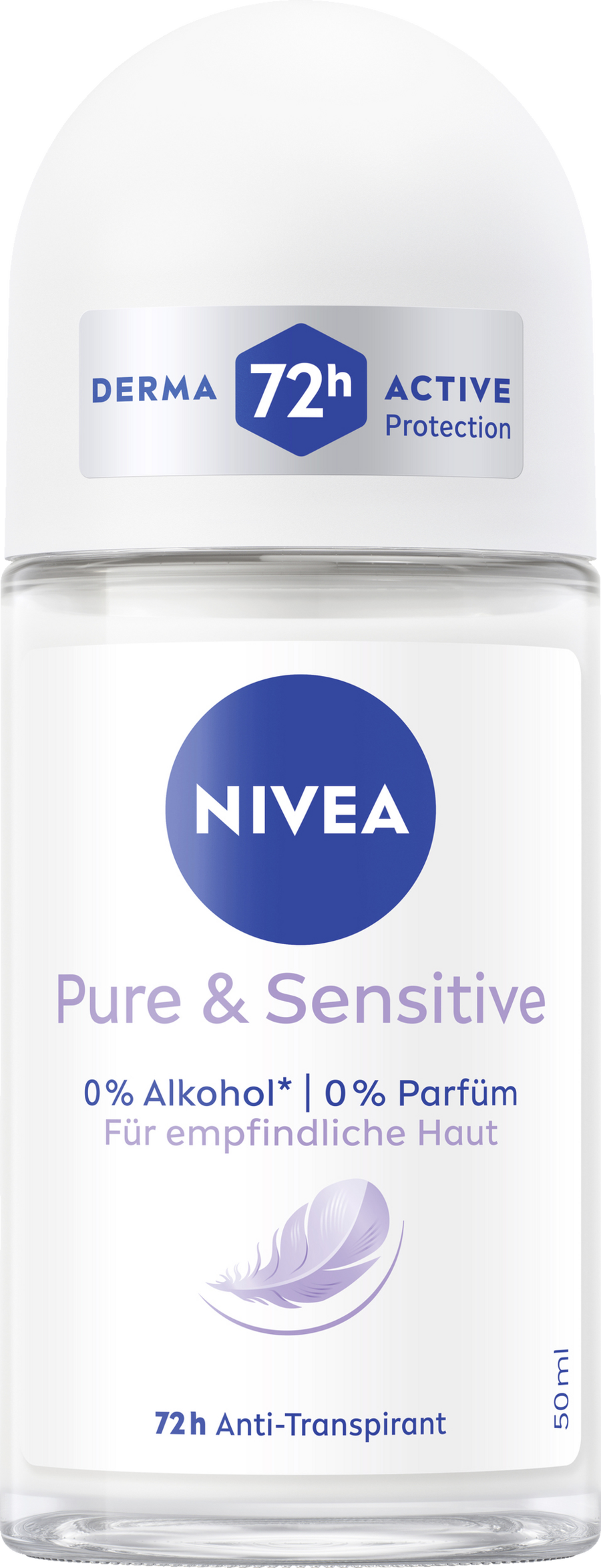 

Дезодорант NIVEA Pure & Sensitive Anti-Transpirant Roll-On