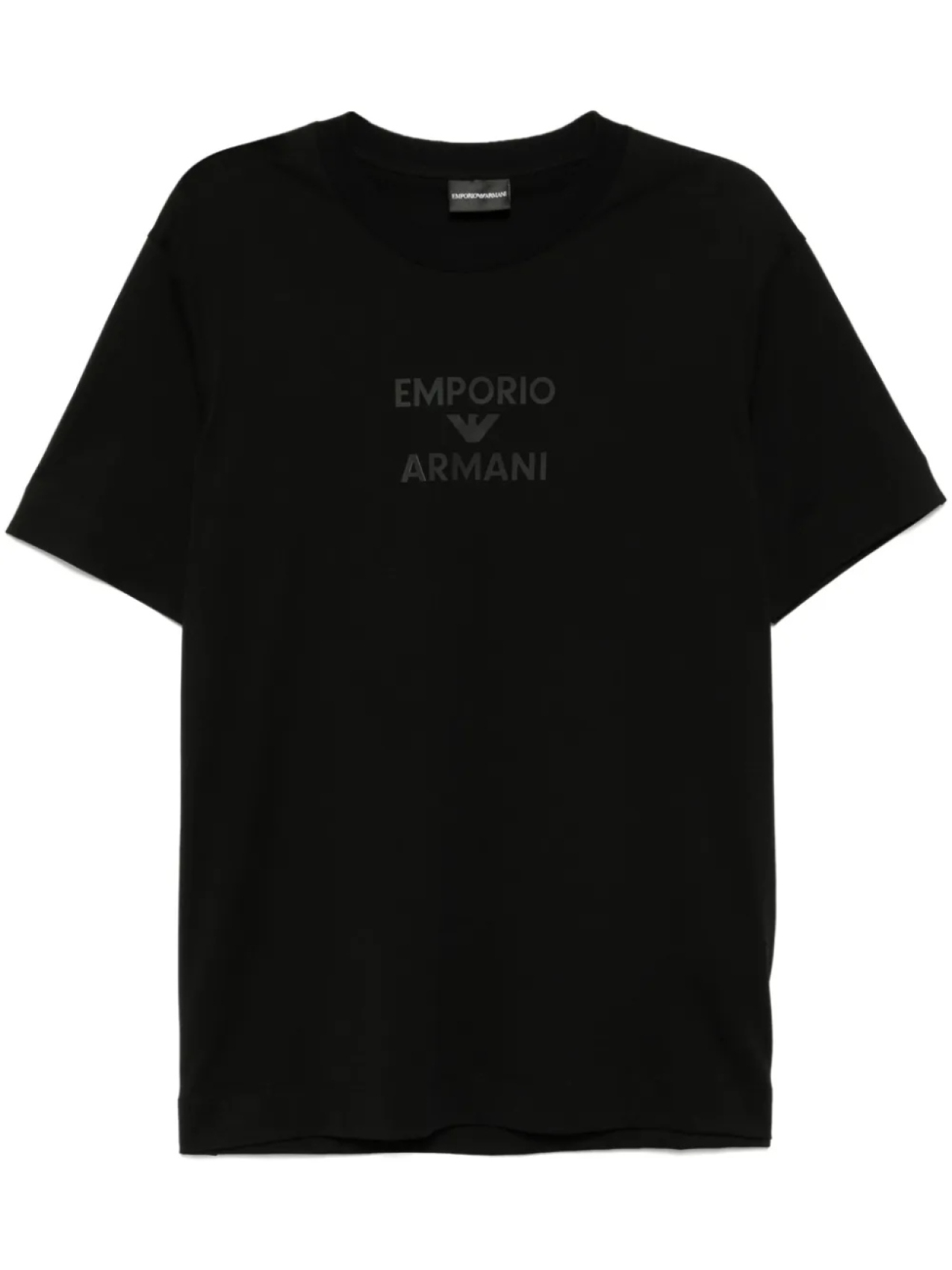 

Футболка с логотипом Emporio Armani, черный