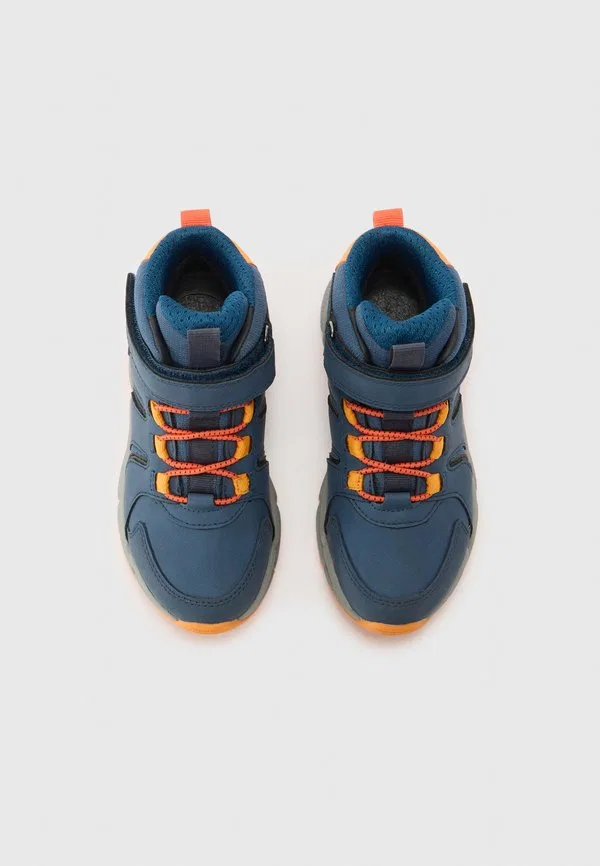 Ботинки flexyper на шнуровке до щиколотки Geox, Blue/Orange — фото 4
