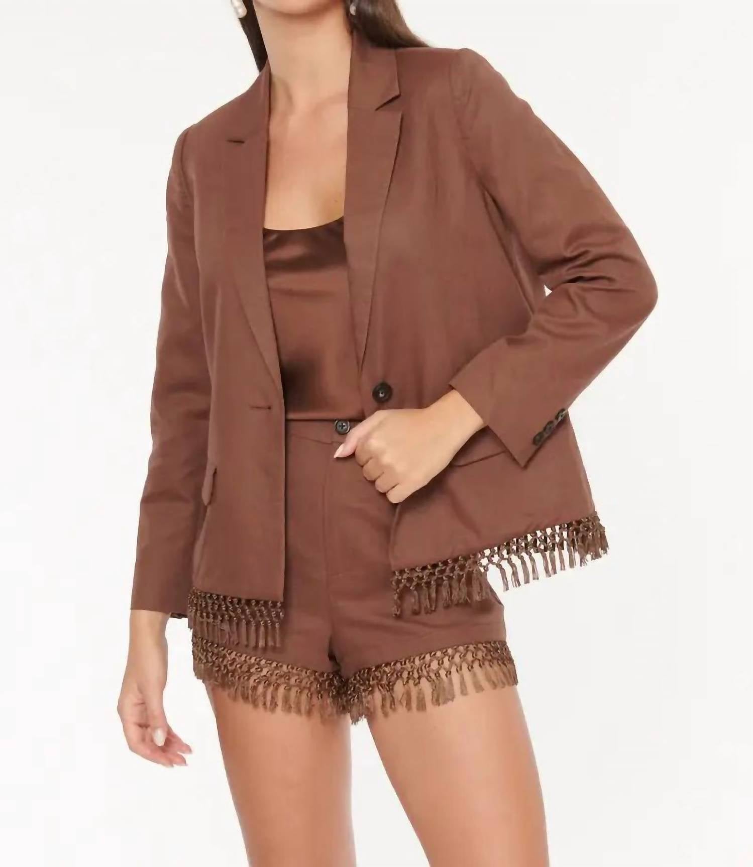 

Куртка Chitra в кокосовом цвете Cami NYC, цвет coconut