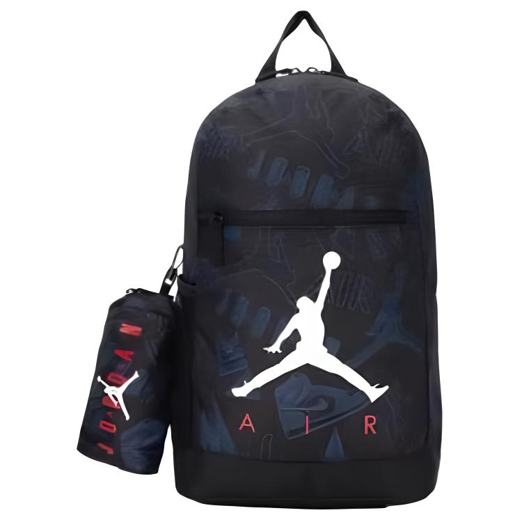 

Jordan Полиэстеровый рюкзак обычный унисекс черный, Black