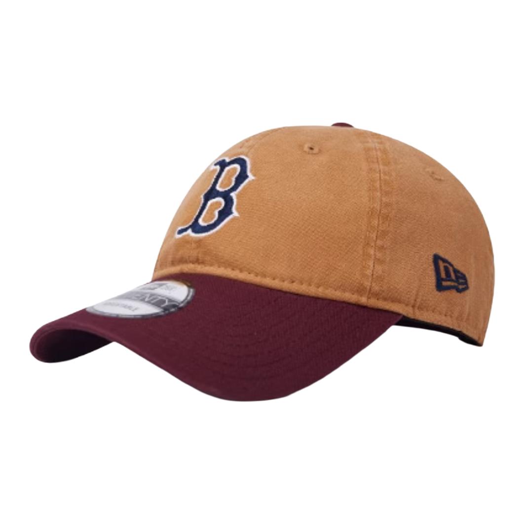 

New Era Хлопковая бейсболка унисекс коричневая, Brown