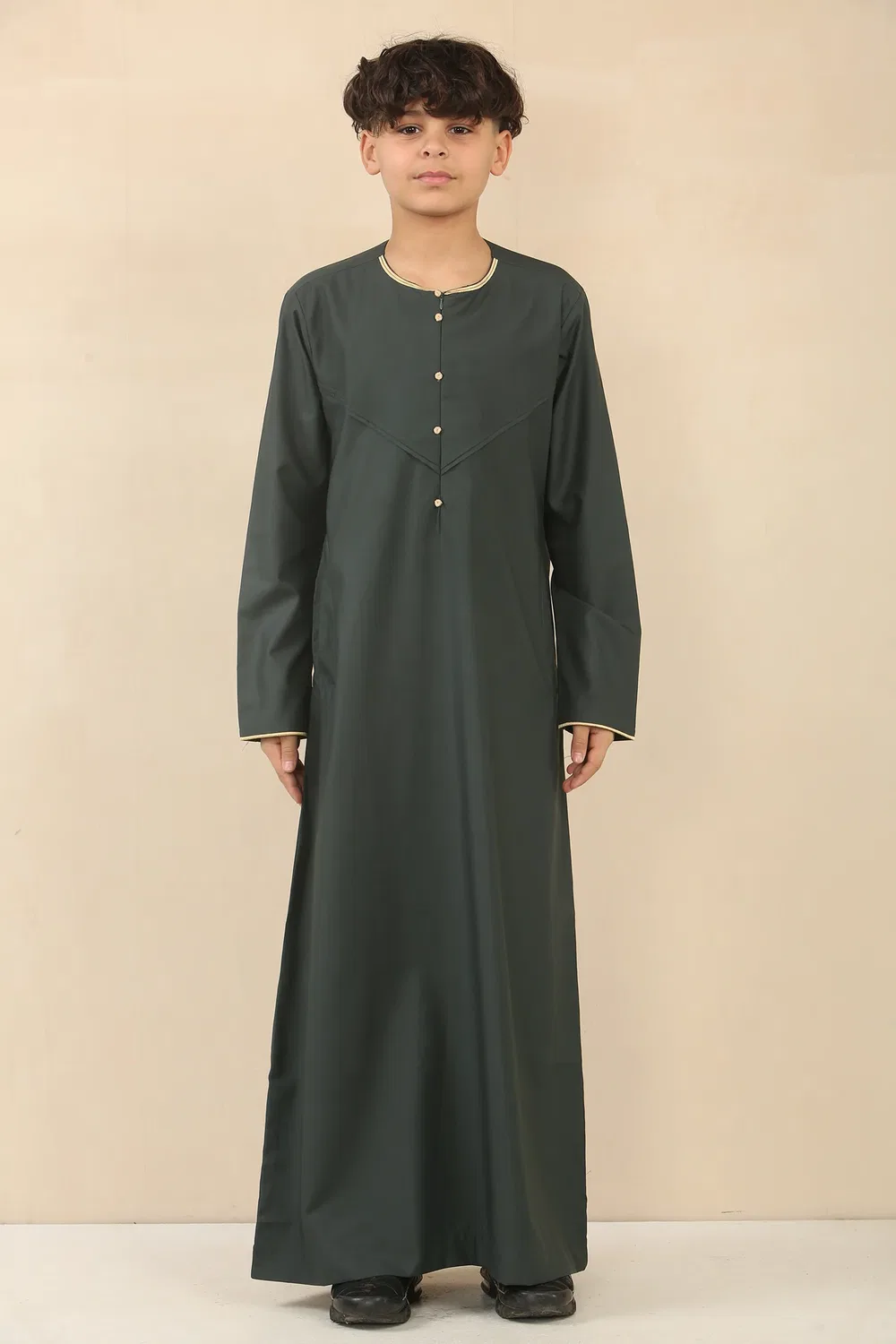 Arabic Thobes Детский зеленый халат Джубба в Омане и Саудовской Аравии для мальчиков