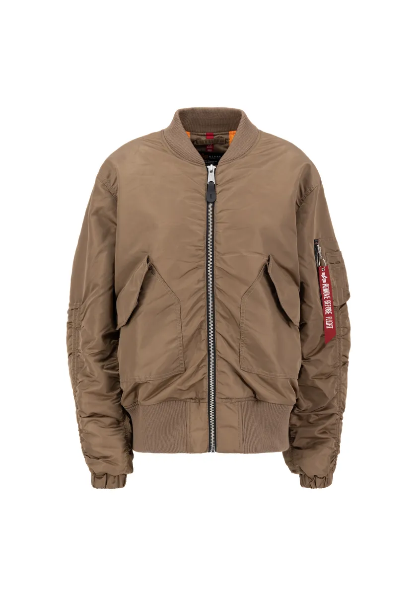 

Куртка-бомбер Alpha Industries " Alpha Industries Women - Куртки-бомберы CWU MA-1 Bomber NC Wmn", коричневый