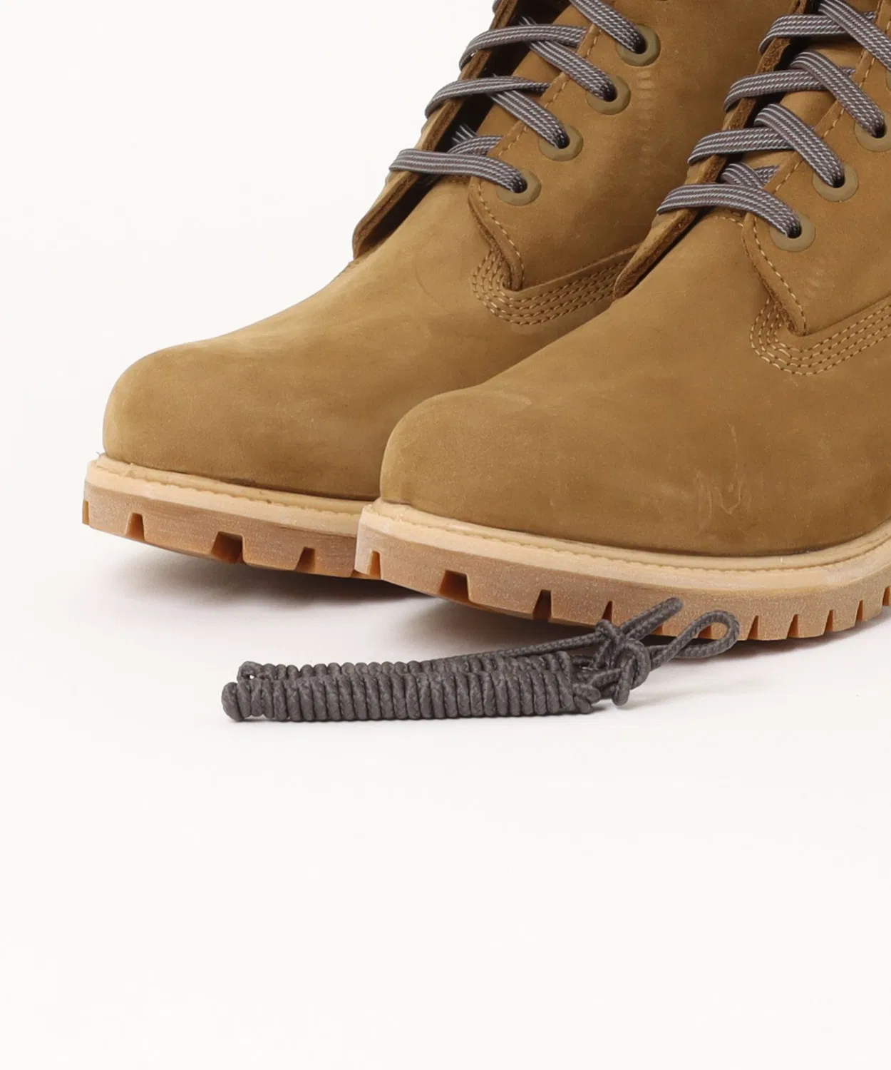 Ботинки Timberland 6-Inch Premium Boot, натуральная кожа, цвет хаки — фото 4