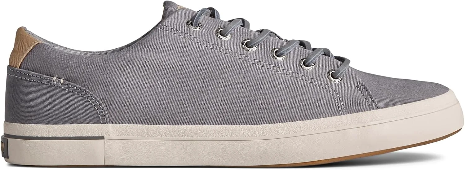 Мужские текстильные кроссовки Sperry SeaCycled Striper II, серый — фото 4