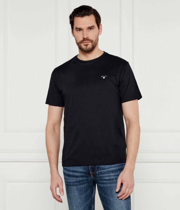 

Футболка оригинальный щит Regular fit Gant, черный