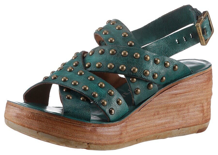 

Сандалии A.S.98 Strap Sandals, зеленый/темно-зеленый