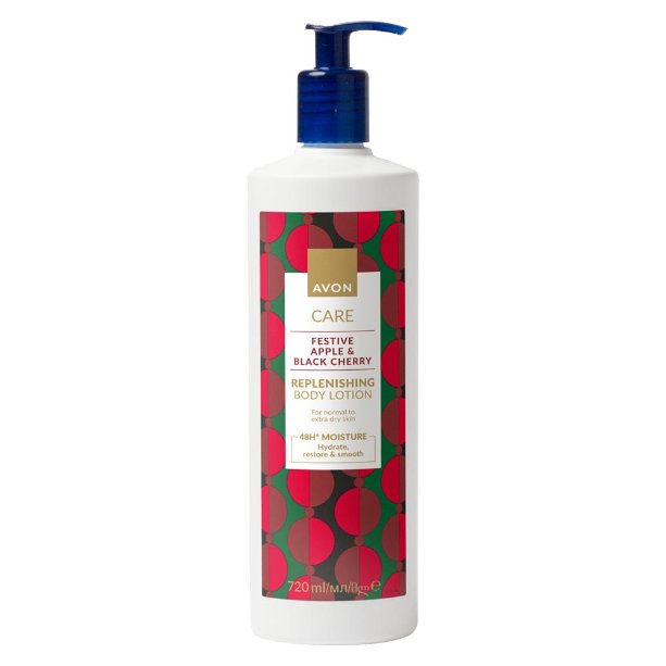 

Avon Body Balm 720 мл Festive Apple & Black Cherry Apple Cherry