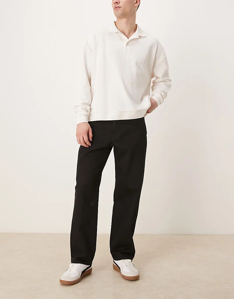 

Джинсы Kobe Loose fit черного цвета Selected Homme