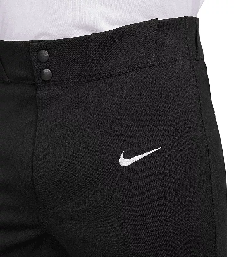 Мужские зауженные бейсбольные брюки Nike Vapor Premier, черный/белый — фото 2