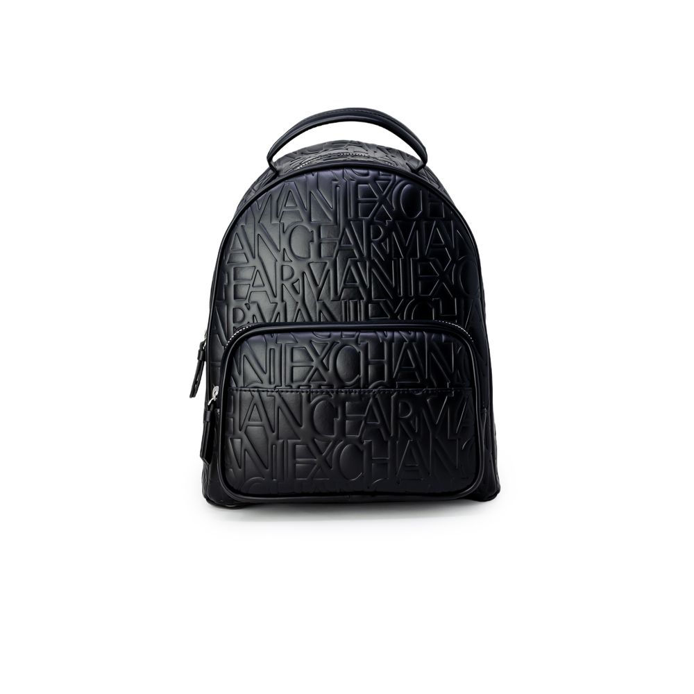 

Черный рюкзак из полиэстера Armani Exchange